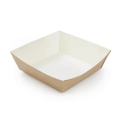 Тарелки для фаст фуда Loyal-6593929256, 480 шт, коричневые Тарелки для фаст фуда Loyal-6593929256, 480 шт, коричневые