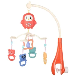 Игрушка-подвеска Happy Bed Bell, с пультом, красная, 0+ Игрушка-подвеска Happy Bed Bell, с пультом, красная, 0+