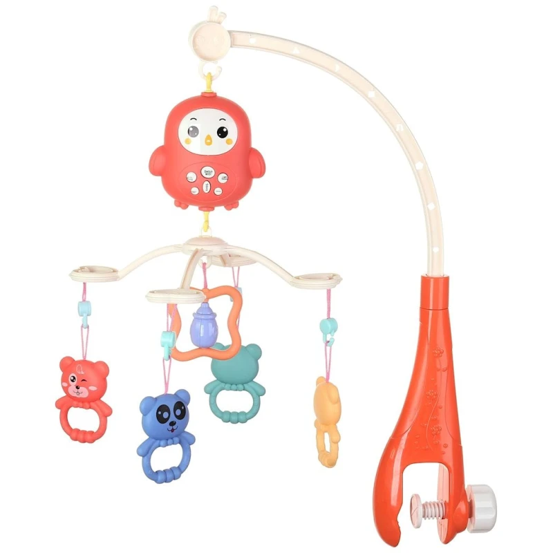 Игрушка-подвеска Happy Bed Bell, с пультом, красная, 0+ Игрушка-подвеска Happy Bed Bell, с пультом, красная, 0+