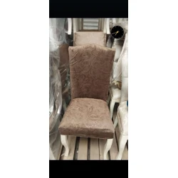 Чехол для стула MiraNova CTS-109, велюр, коричневый, 6 шт