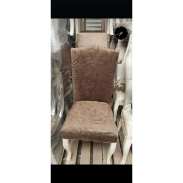 Чехол для стула MiraNova CTS-109, велюр, коричневый, 6 шт Чехол для стула MiraNova CTS-109, велюр, коричневый, 6 шт