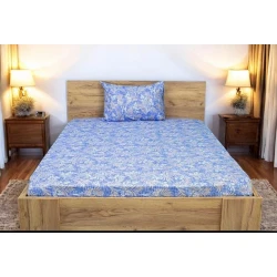 Комплект постельного белья Luxe Cotton Lu-xe-000352, простыня 100x200 см, наволочка 50x70 см, односпальный, хлопок, разноцветный