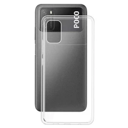 Çexol Xiaomi Poco M3 üçün, Transparent