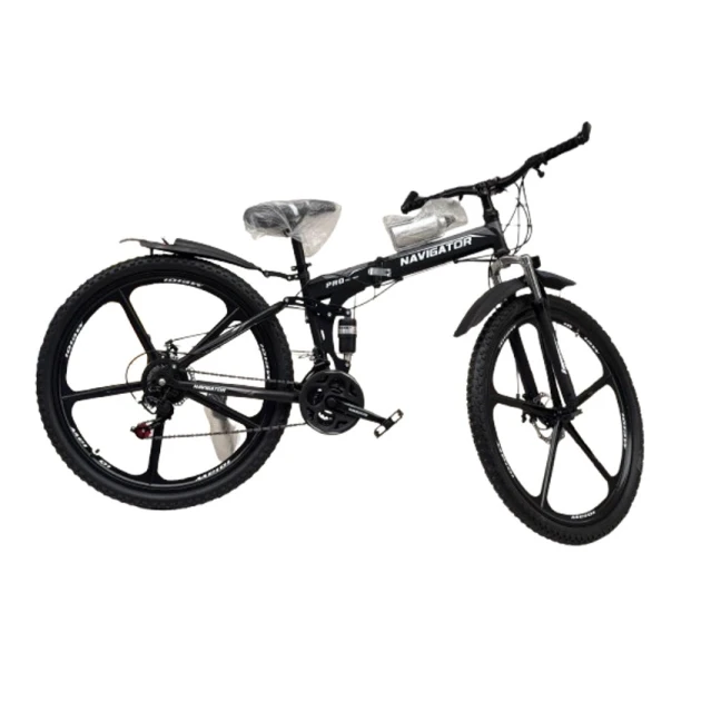 Velosiped SH-40, qara/boz