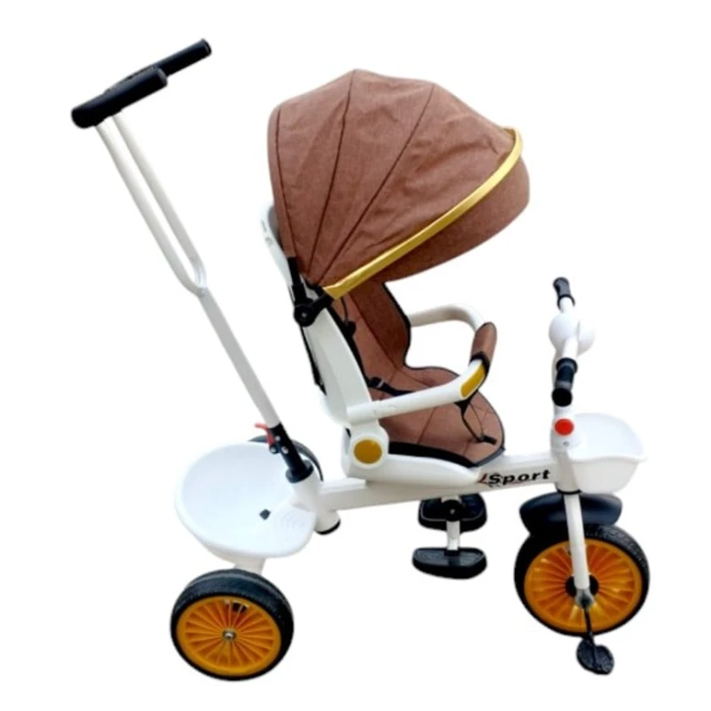 Детский трехколесный велосипед Model M008 Белый