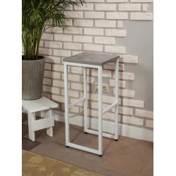 Барный стул WBeton, 75х35х35 см, серый Барный стул WBeton, 75х35х35 см, серый