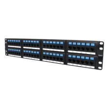 Patç panel Leo Network 1U Cat6 48 port FTP