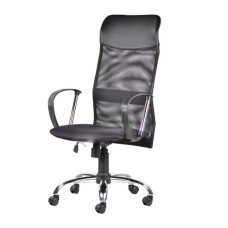 Ofis kreslosu Offissa Dizayn Era, qara, 66x50x110 sm