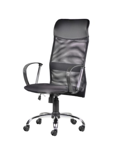 Ofis kreslosu Offissa Dizayn Era, qara, 66x50x110 sm