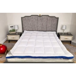 Наматрасник Narlı 000674, двуспальный, бамбук, белый, 180x200 см