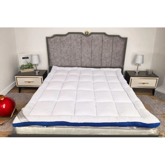 Наматрасник Narlı 000674, двуспальный, бамбук, белый, 180x200 см