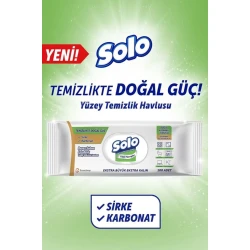 Влажные салфетки для уборки Solo, 100 шт