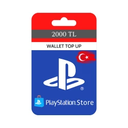 Пополнение электронного кошелька Sony PlayStation (PSN Türkiyə, PS4/PS5) 2000 TL