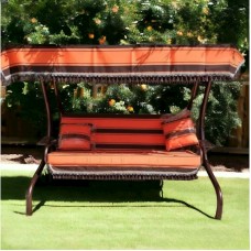 Bağ yelləncəyi VİP01, 190х65х50 sm, qırmızı