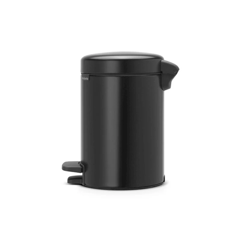 Мусорное ведро Brabantia NewIcon, 26.4x23.5x16.8 см, сталь, 3 л, черное Мусорное ведро Brabantia NewIcon, 26.4x23.5x16.8 см, сталь, 3 л, черное