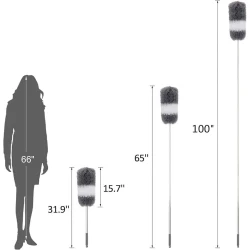 Щетка для уборки nh_250g77s, серый, 250 см Щетка для уборки nh_250g77s, серый, 250 см