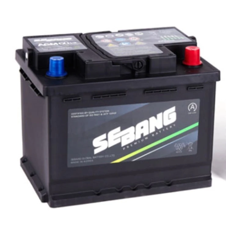 Автомобильный аккумулятор Sebang AGM 60 L2