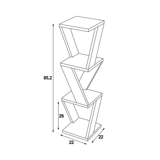 Полка настенная Art Mebel 64, ламинат, 85х22х22 см, черная Полка настенная Art Mebel 64, ламинат, 85х22х22 см, черная