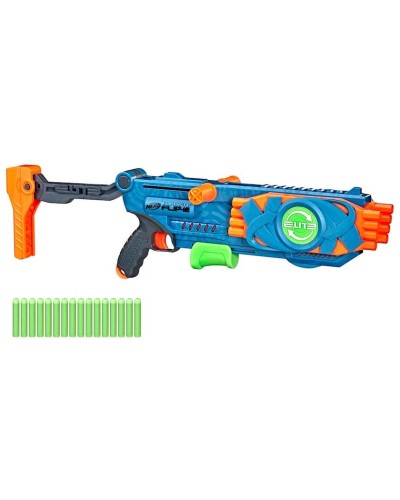 Blaster Nerf Elite Flip 16 - 2.0 F2551, mavi