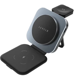 Беспроводное зарядное устройство Levelo TRIOFlow Wireless Charger 3in1