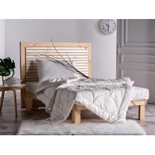 Yorğan Doqu Home, tək nəfərlik, bütün fəsillər üçün, pambıq, ağ, 180x215 sm
