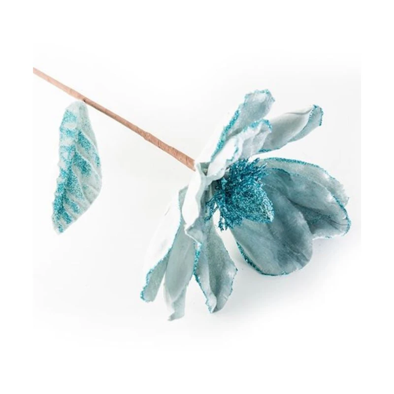 Süni bitkilər Hom-me 101035, 17x46 sm, velur, mavi Süni bitkilər Hom-me 101035, 17x46 sm, velur, mavi