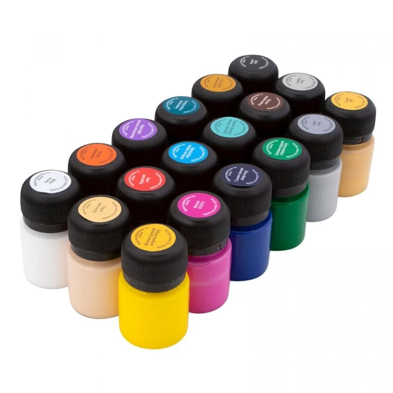 Акриловые краски Невская палитра Decola, по ткани, 18 шт, 20 мл Акриловые краски Невская палитра Decola, по ткани, 18 шт, 20 мл