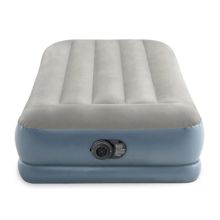 Матрас надувной Intex 64116, серый, 99х191х30 см Матрас надувной Intex 64116, серый, 99х191х30 см