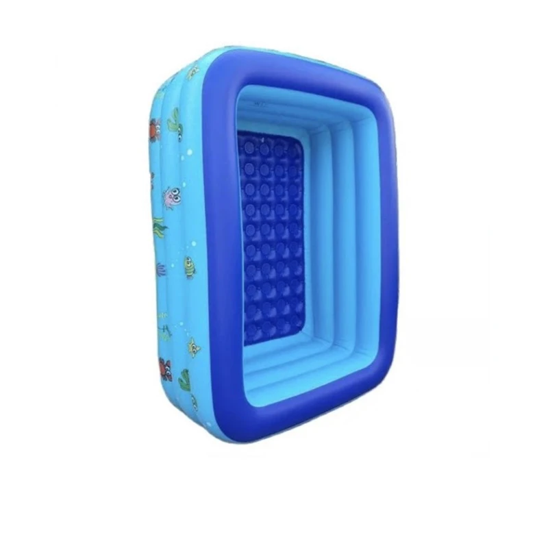 Şişmə hovuz auf_21, göy, 196x143x60 sm