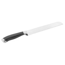Нож кухонный для нарезки хлеба Pintinox Coltello Pane Professional, лезвие 28 см, нержавеющая сталь, черный