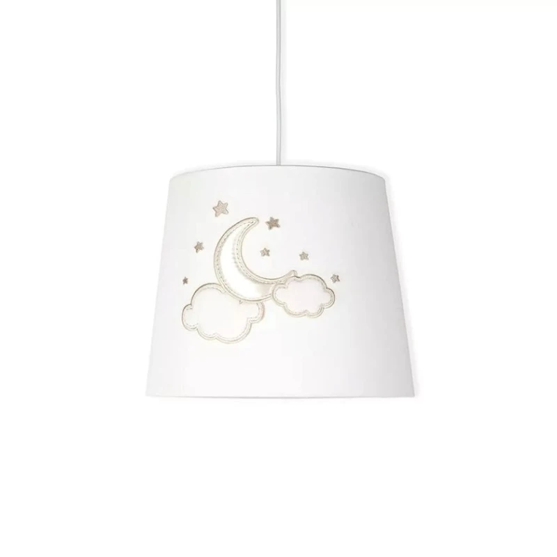 Детская люстра Funnababy Luna Elegant, белая, 26 см