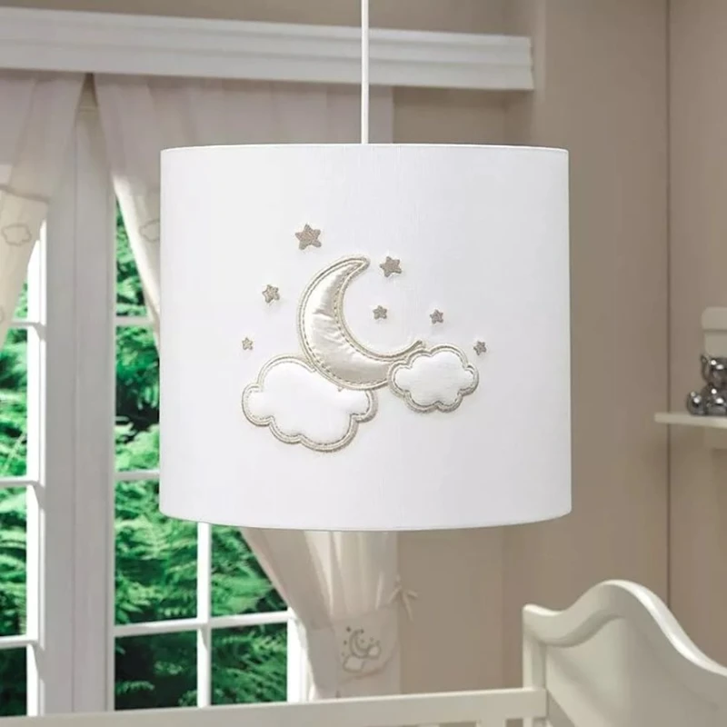 Детская люстра Funnababy Luna Elegant, белая, 26 см