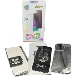 Kamera üçün qoruyucu şüşə dəsti 4-1-də Apple iPhone 14 Pro üçün Privacy