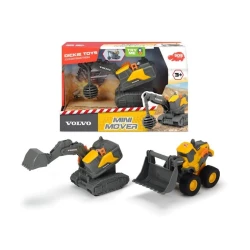 Трактор Dickie Toys Volvo 3722006, 13 см, товар в ассортименте