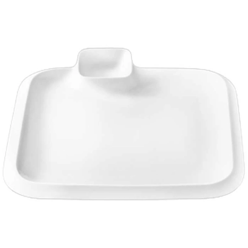 Блюдо сервировочное Wilmax WL-992655/A квадратное, 31x31 см, фарфор, белый Блюдо сервировочное Wilmax WL-992655/A квадратное, 31x31 см, фарфор, белый