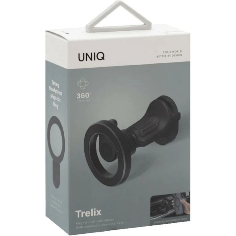 Автомобильный держатель Uniq Trelix Magnetic Air Vent Car Mount Smartphone Автомобильный держатель Uniq Trelix Magnetic Air Vent Car Mount Smartphone