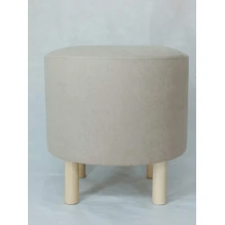 Пуфик 107, белый, 40x35x35 см Пуфик 107, белый, 40x35x35 см