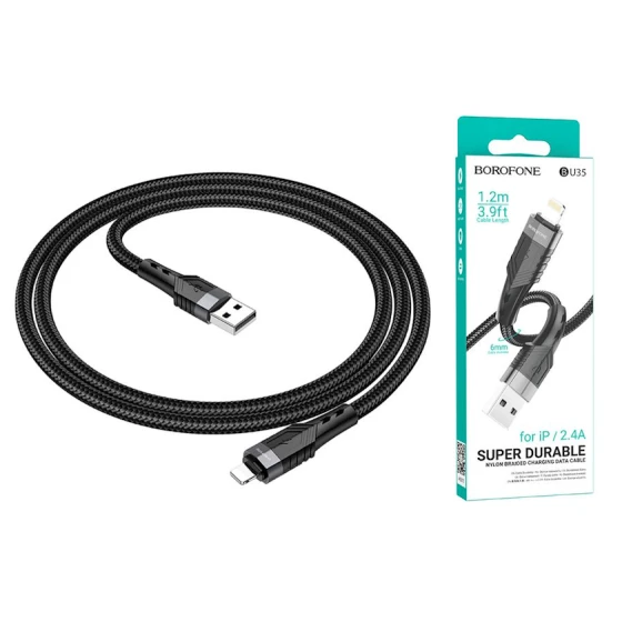 Кабель Borofone BU35 USB to Lightning (6974443385281)