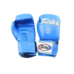 Боксерские перчатки Fairtex Original, голубые, 14 oz