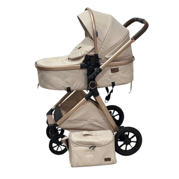 Детская коляска SH-110, бежевая