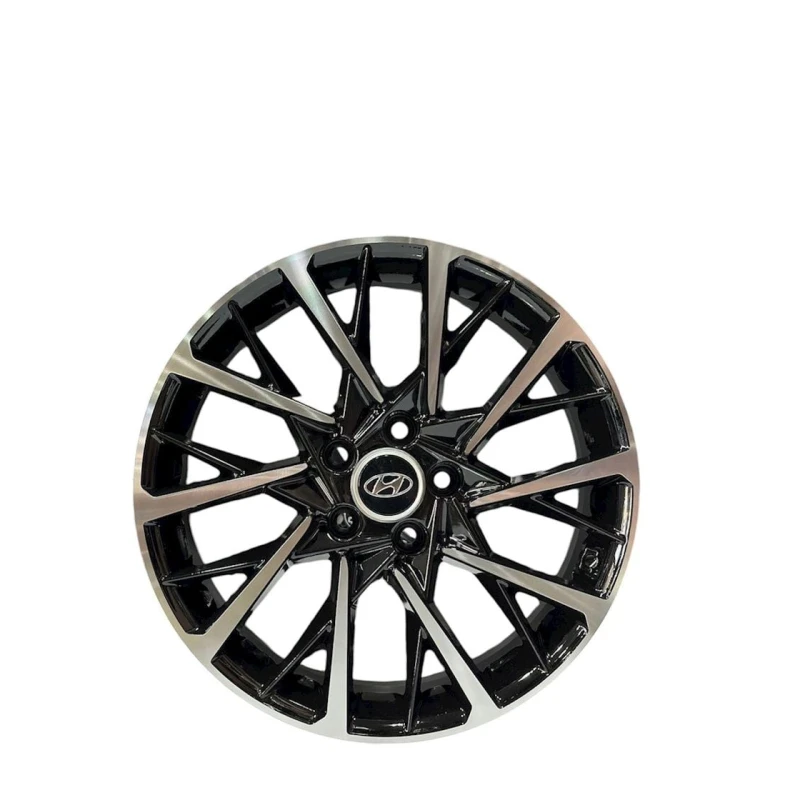 Колесные диски Hyundai R17 DSC306, серебристый/черный Колесные диски Hyundai R17 DSC306, серебристый/черный