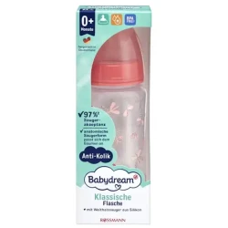 Бутылочка Rossmann Babydream classic M 0, 300 мл, товар в ассортименте Бутылочка Rossmann Babydream classic M 0, 300 мл, товар в ассортименте