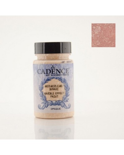 Akril boya Cadence Marble Effect Opaque Dark Salmon Pink, mərmər effekti ilə, 90 ml