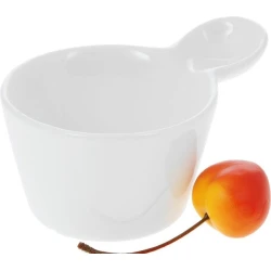Соусник Wilmax, 10 см, 80 мл, фарфор, белый