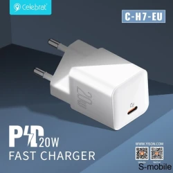 Şəbəkə adapteri Celebrat C-H7-EU PD 20W White