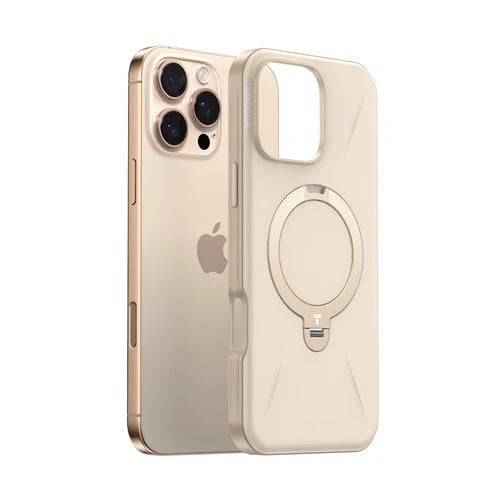 Чехол Torras Ostand Spin Fusion для Apple iPhone 16 Pro Max Gold - 6938075698140 Чехол Torras Ostand Spin Fusion для Apple iPhone 16 Pro Max Gold - 6938075698140