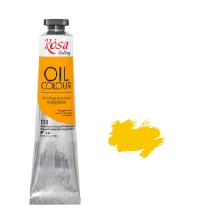 Масляная краска Rosa Gallery 110 кадмий желтый средний, 45 мл