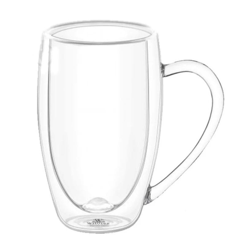 Кружка Wilmax Thermo, стекло, 200 мл, прозрачная, 1 шт Кружка Wilmax Thermo, стекло, 200 мл, прозрачная, 1 шт