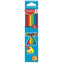Набор цветных карандашей Maped Color'Peps, 6 шт