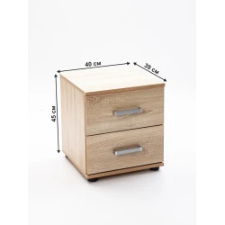 Тумба, ЛДСП, бежевая, 45x40x40 см Тумба, ЛДСП, бежевая, 45x40x40 см